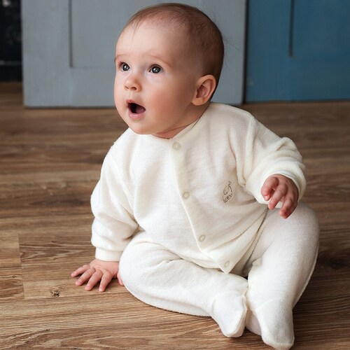 Organic Merino Wool Baby Coveralls/ Jumpsuit Minimalist Etsy