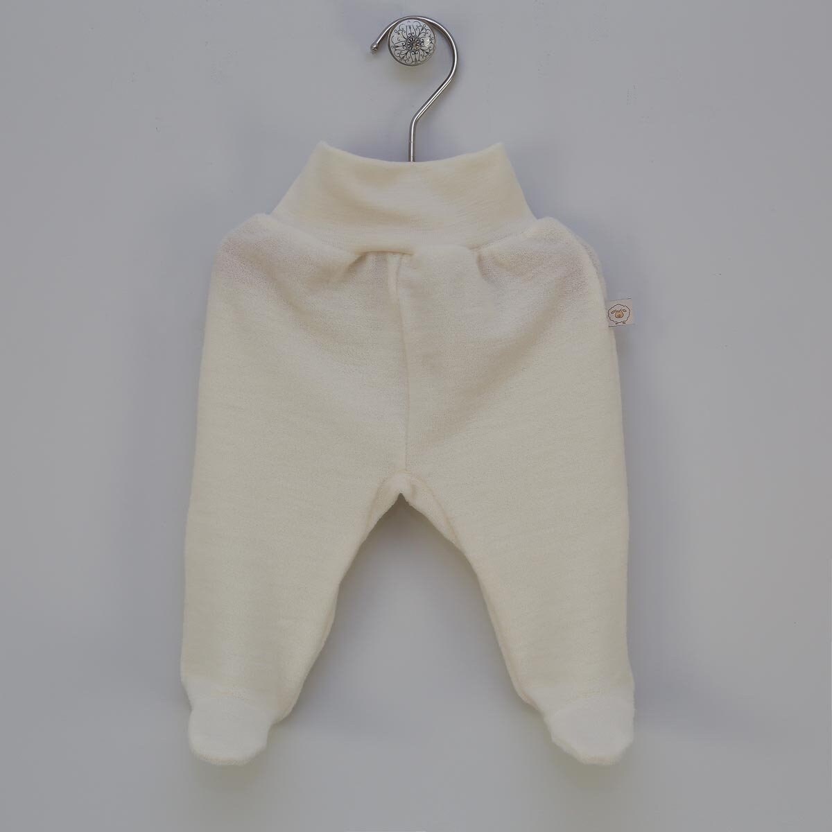 Terry Merino Wool Baby Pants Warm Merino Pants Comfy and Organic Wool