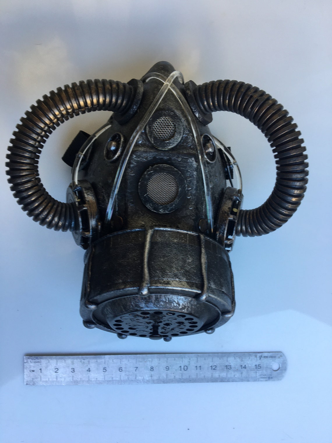 Postapocalypse flashing mask. Horror mask Zombie mask Etsy