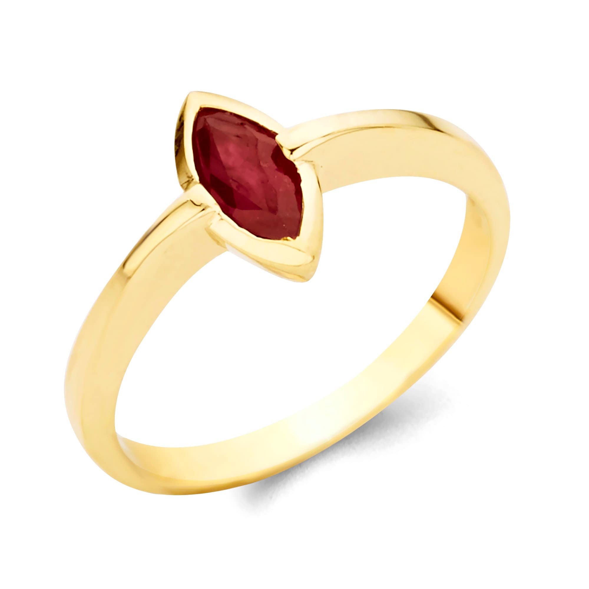 10k Marquise Ruby - Etsy