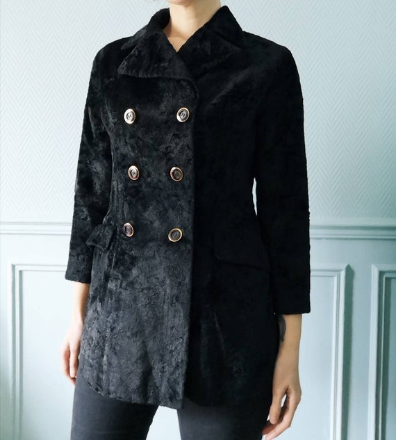 60's Japanese Velvet Coat