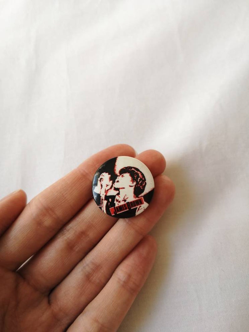 80/'s James Brown Badge