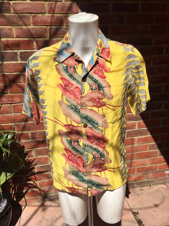 Original Avanti mens silk shirt