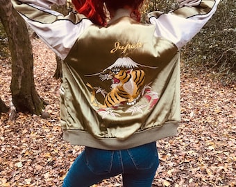 Vintage Japanese Souvenir Jacket - Etsy