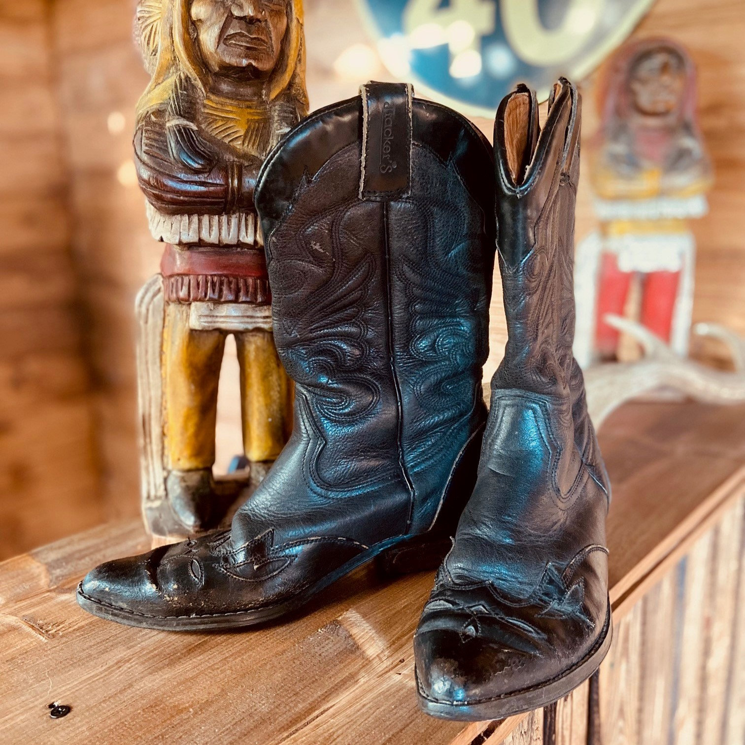 Used cowboy boots Etsy Nederland