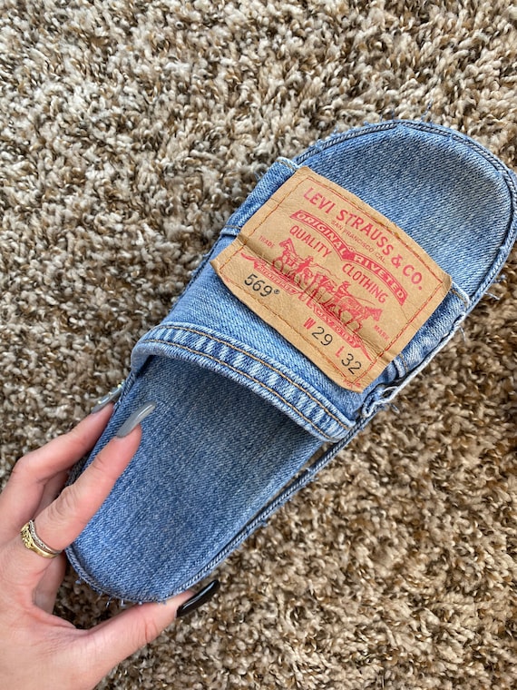 LEVI SLIDES - Etsy UK