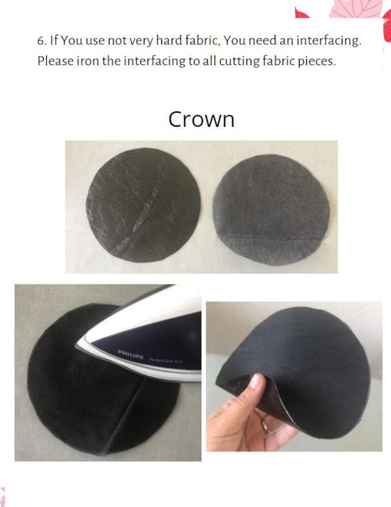 PDF Rain Bucket Hat Wide Brims Sewing Pattern / Instant Etsy