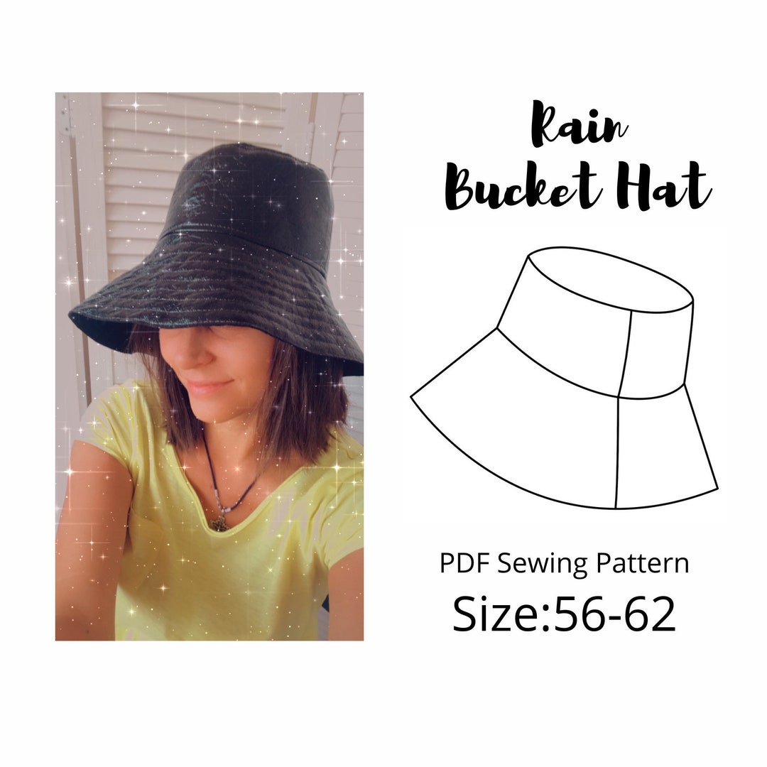 Rain hat template on sale