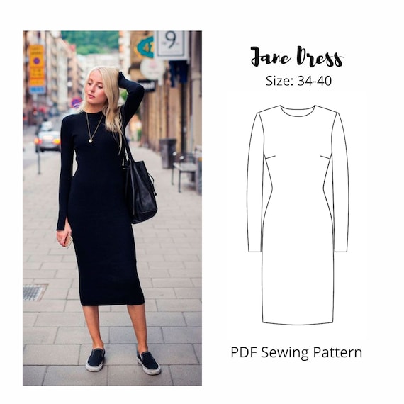 Etsy jersey dress hotsell