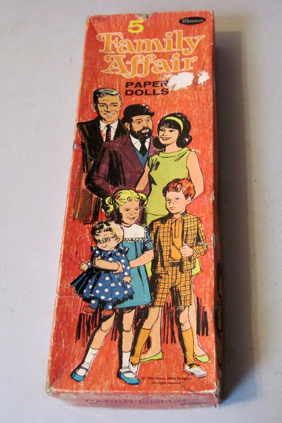 family affair paper dolls