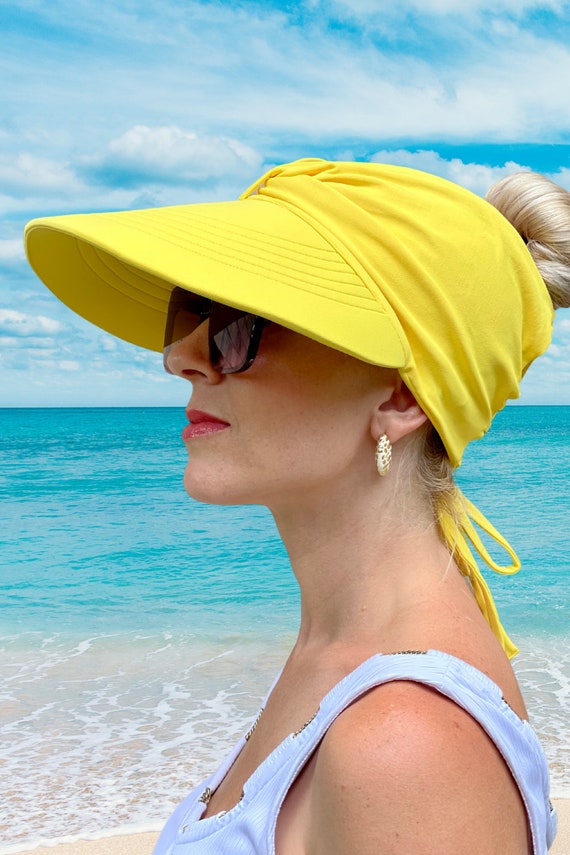 beach visor hat