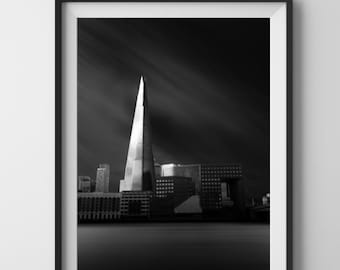 The Shard Across the River | Fine Art Photography Print | London Architecture | Samer Fineart