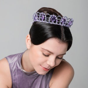 Ballet Headpiece Tiara - Lilac & Purple