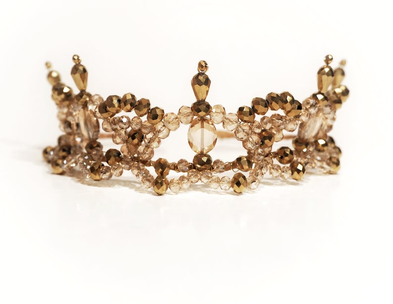 Ballet Headpiece Tiara Golden /& Amber