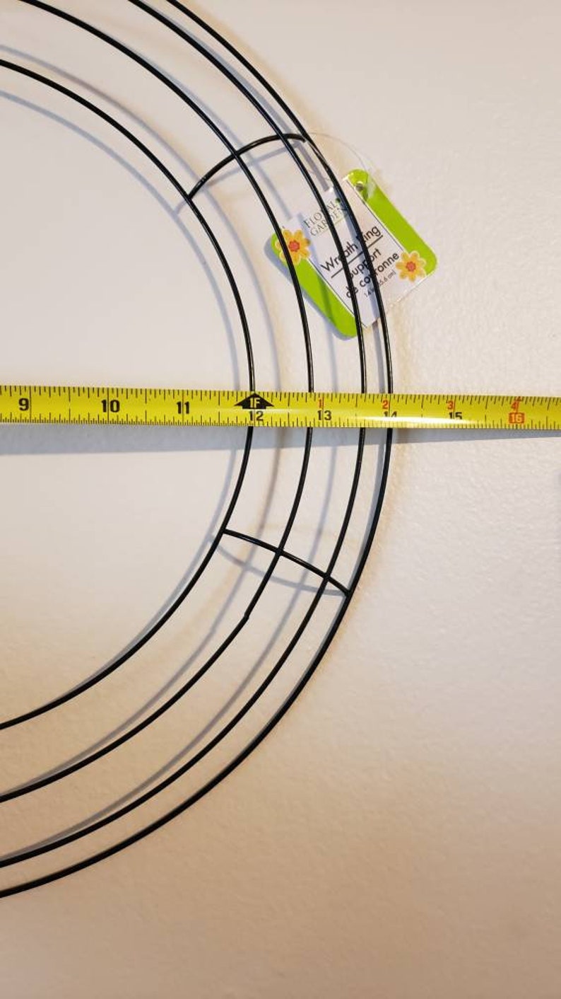 14 in wire wreath frame wreath frame 14 inch frame wreath | Etsy