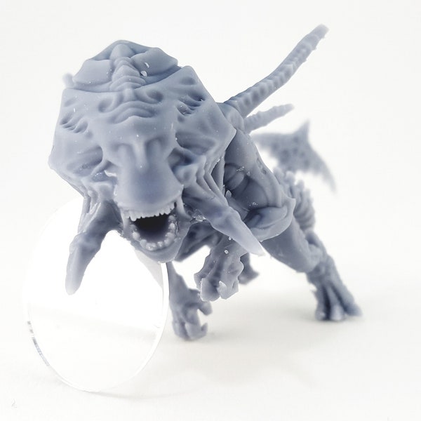 Chibi - Xenomorph Crusher - 3d Printed Miniature