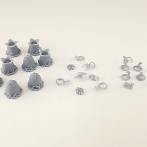 32mm scale - Claw Snake Life Cycle - 3d Printed Miniatures