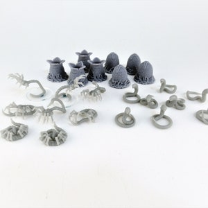 Chibi - Xenomorph Life Cycle - 3d Printed Miniatures