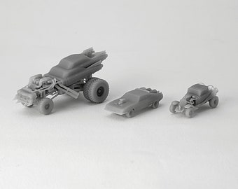 Fury Road: Vendetta mini set 1 - 3d Printed Miniatures