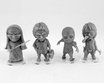 Chibi - Camp Cameos Set 2 - Miniaturas impressas em 3D