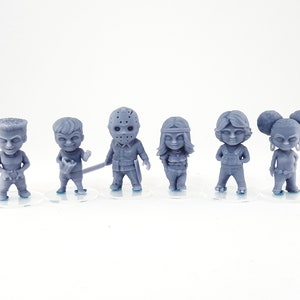Chibi - Camp Counselors Set 2 - 3d Printed Miniatures