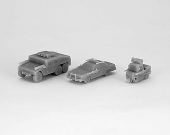 Twisted Road: Vendetta Booster set 2 - 3d Printed Miniatures