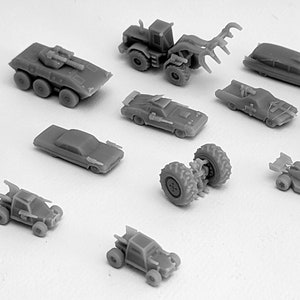 Twisted Road: Vendetta - 3d Printed Miniatures