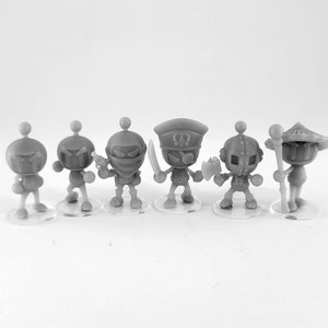 Bombermen - 3d Printed Miniatures