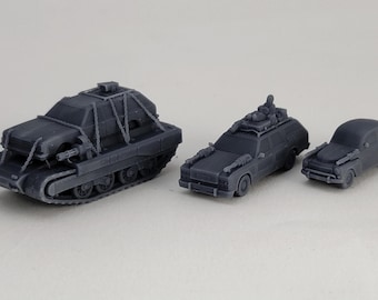 Twister Road: Vendetta Booster set 5 - 3d Printed Miniatures