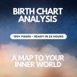 Buch der Sterne | 100+ Seiten personalisierte Geburtshorbuch Lesung | Ihre einzigartige astrologische Untersuchung | Karte zu deiner inneren Welt