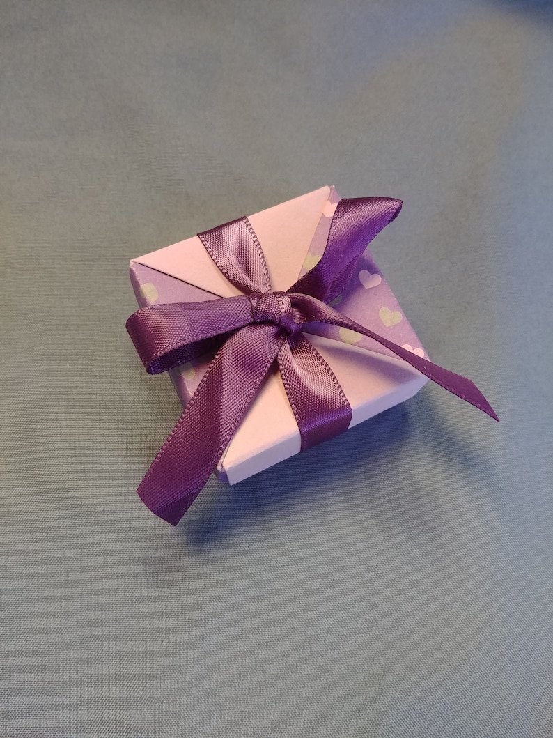 Add-on Origami Jewelry Gift Box Random Colors Style