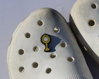Eucharistic Monstrance Clog Shoe Charm