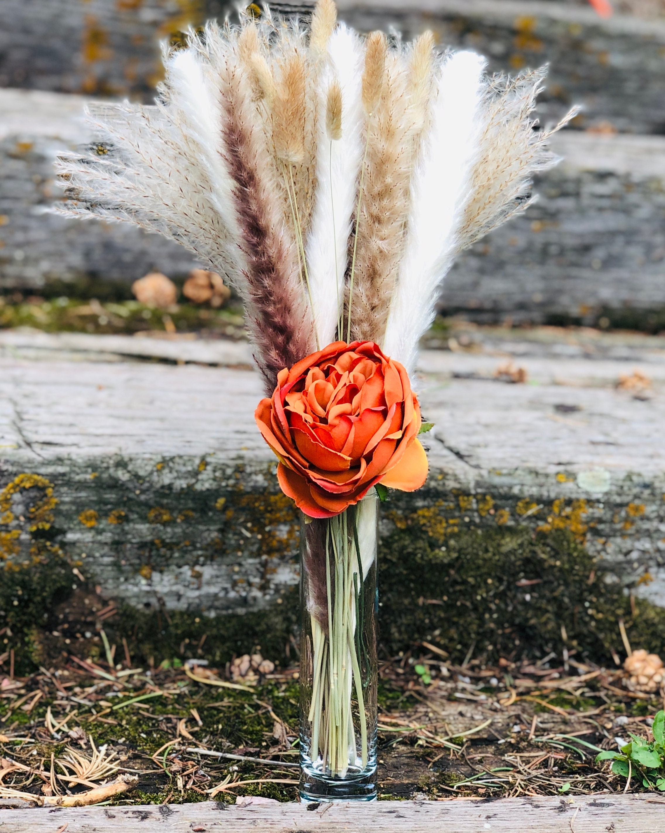 Wedding centerpieces for tables Boho wedding table decor Rehearsal dinner decorFall wedding decorationsBaby shower