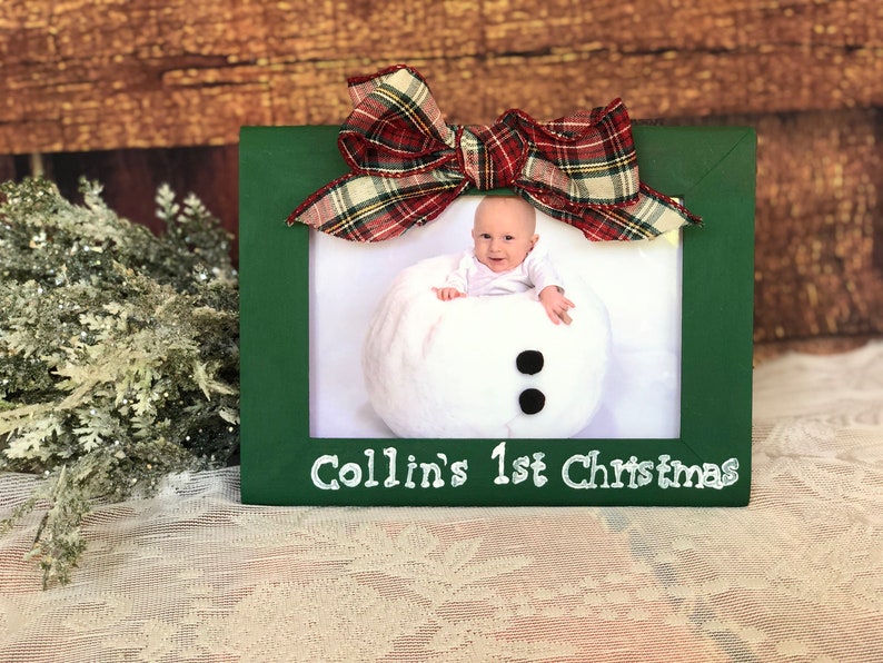 My First Christmas Picture Frame 