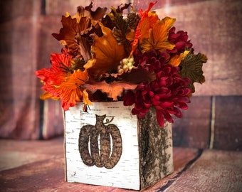 Thanksgiving table decor - Fall centerpiece - Pumpkin centerpiece - Thanksgiving centerpiece - Rustic thanksgiving decorations - Fall decor