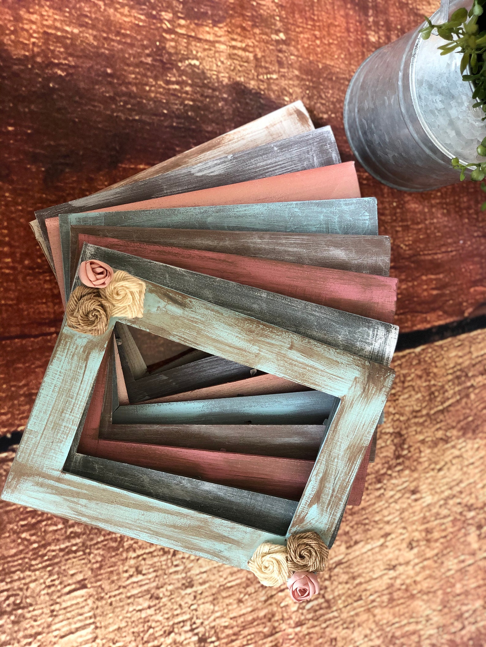 4x6 Picture Frame Shabby Chic Picture Frames Rustic Frames Etsy