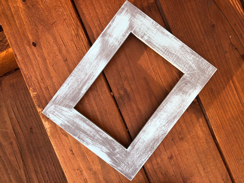 4x6 Picture Frame Shabby Chic Picture Frames Rustic Frames Etsy