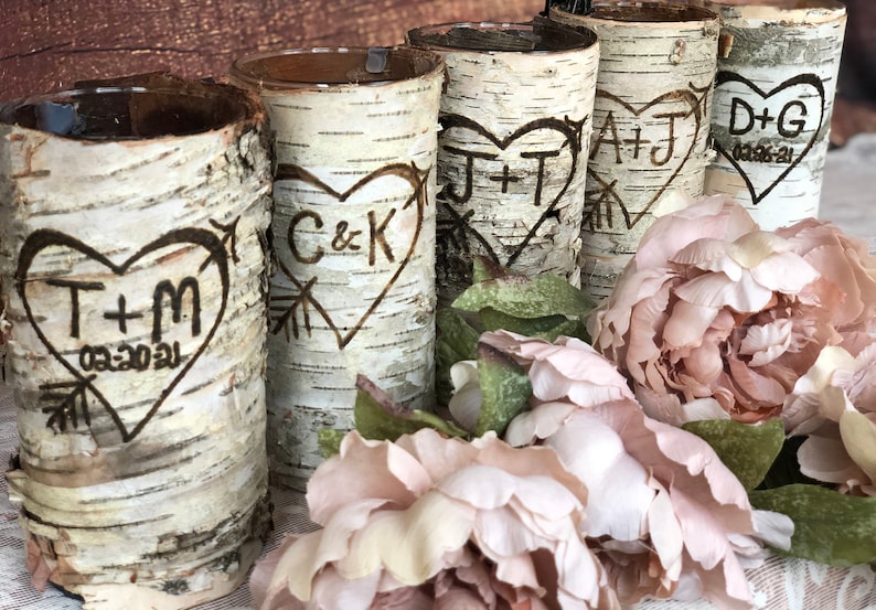 Wood flower vase, Engagement gifts for couple unique, Hiking hiker outdoorsy gift, Newlywed gift, Engaged gift unique, Personalized vase image 8