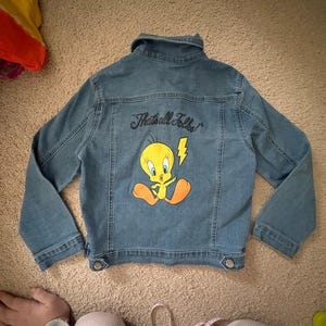 Tweety denim jacket - Etsy 日本