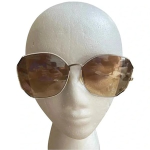 Lunettes de soleil octogonales Pierre Cardin vintage années 80 pour femme