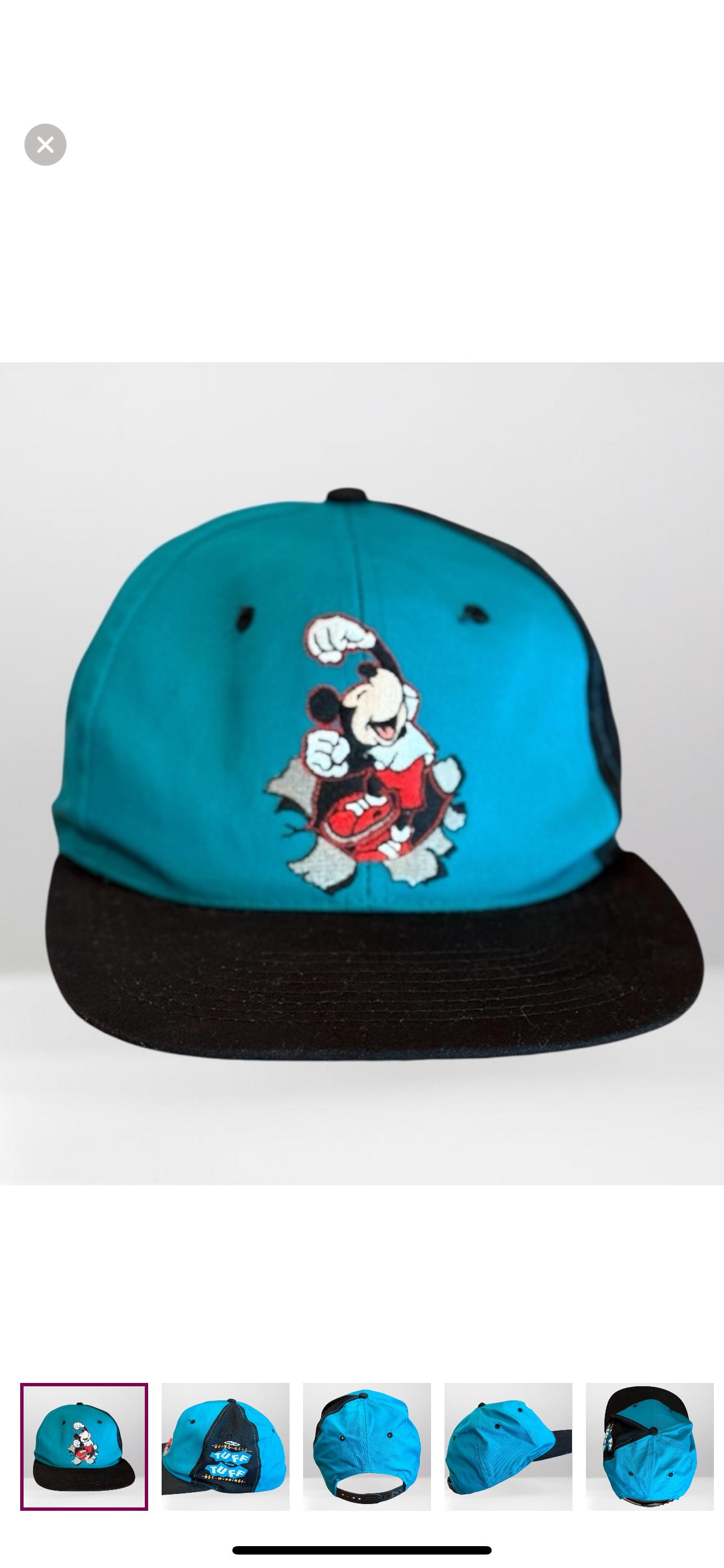 90s Cap Mickey - Etsy
