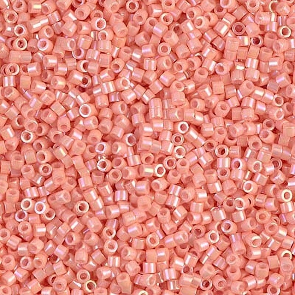 DB0207 Delica 11/0 Opaque Tea Rose Luster - Miyuki Seed Beads (DB-207)