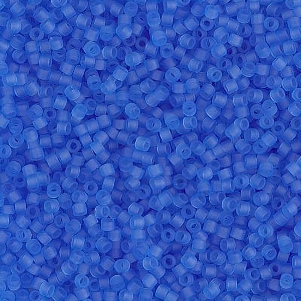 DB1270 Delica 11/0 Matte Transparent Azure - Miyuki Seed Beads