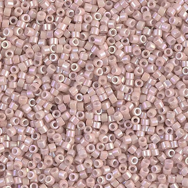 DB1505 Delica 11/0 Opaque Pink Champagne AB - Miyuki Seed Beads