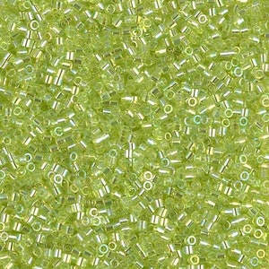 DBS0174 Delica 15/0 Transparent Chartreuse AB - Miyuki Seed Beads (DBS-174)