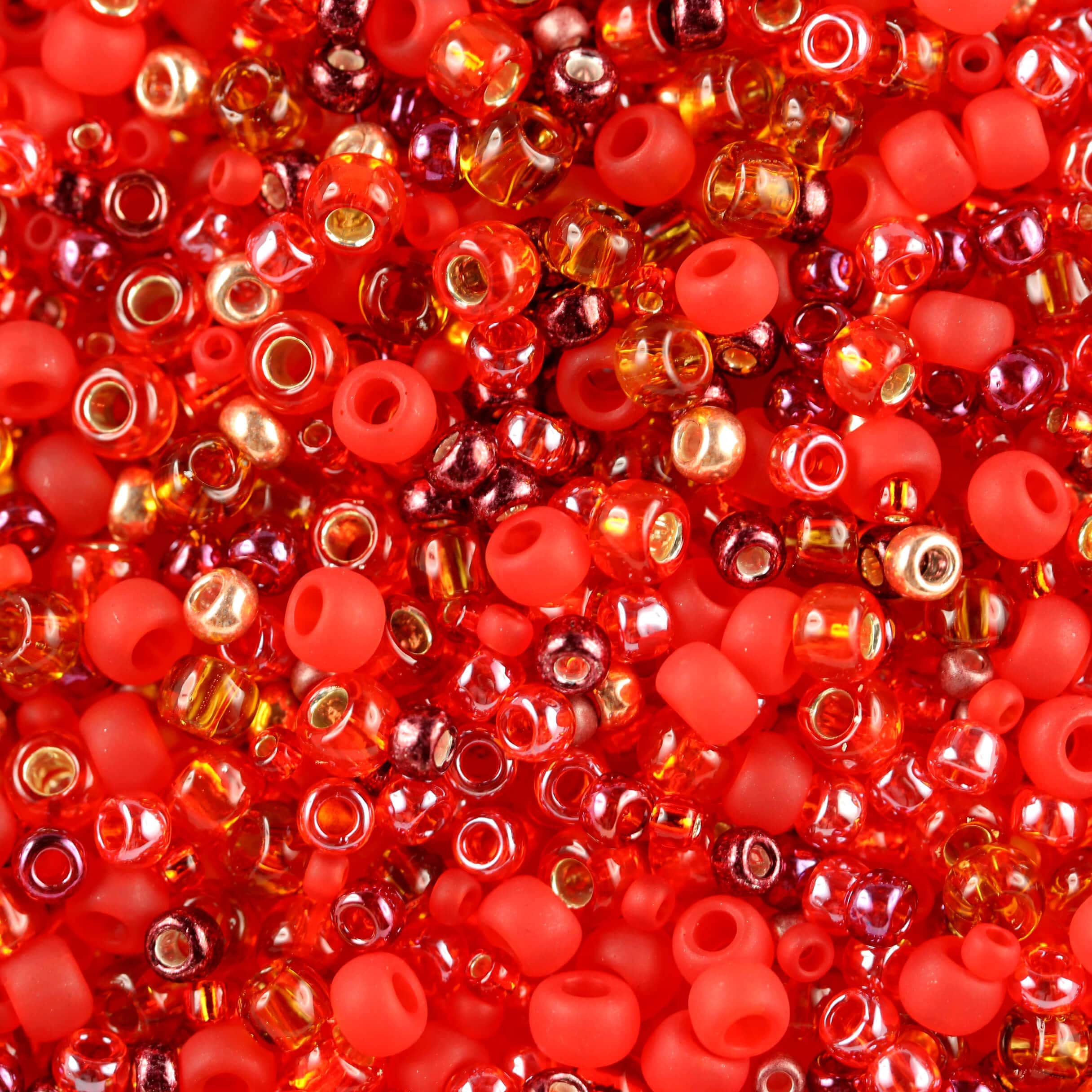 TX-3208 Momiji - Red Mix - TOHO Beads Mix Multi-shape - Etsy