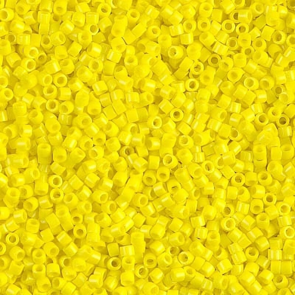 DB0721 Delica 11/0 Opaque Yellow - Miyuki Seed Beads (DB-721)