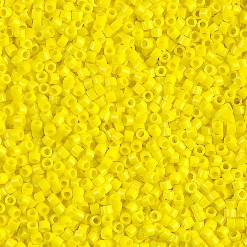 DB0721 Delica 11/0 Opaque Yellow - Miyuki Seed Beads (DB-721