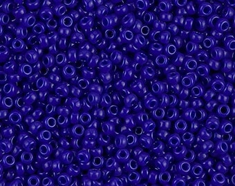 11-414 Opaque Cobalt - 11/0 Miyuki Round Seed Beads