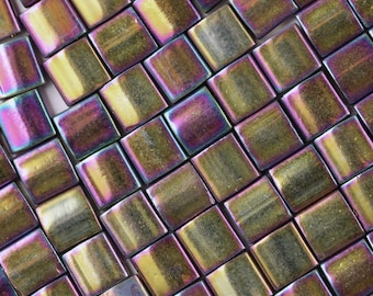 TL-188 Metallic Purple Gold Iris - Miyuki TILA Beads
